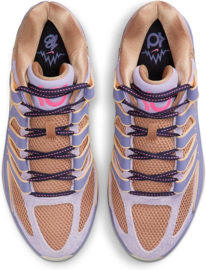 Nike KD Sneakers Heren Beige Mesh Synthetisch