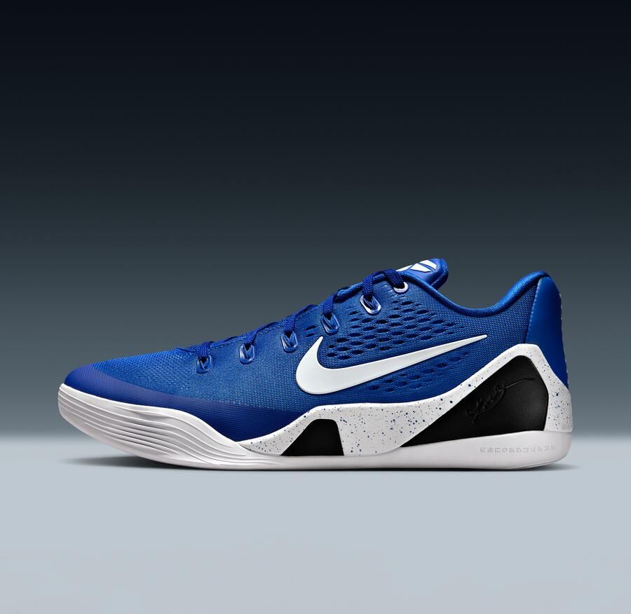 Nike Kobe IX Elite Low EM Protro basketbalschoenen Blauw