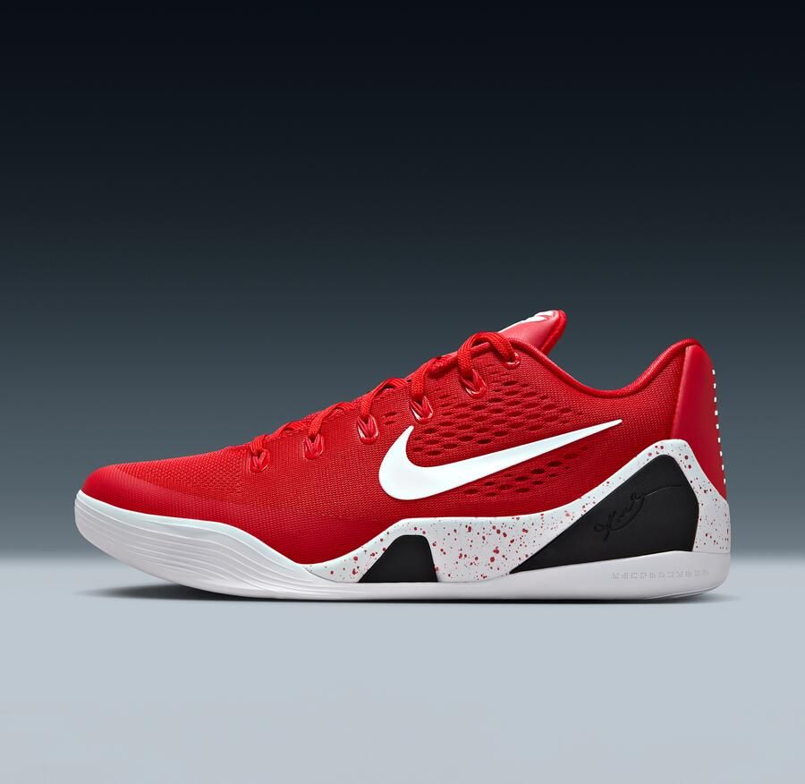 Nike Kobe IX Elite Low EM Protro basketbalschoenen Rood