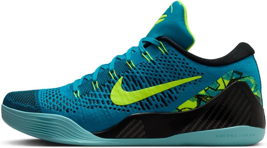 Nike Kobe IX Elite Low Protro basketbalschoenen Blauw