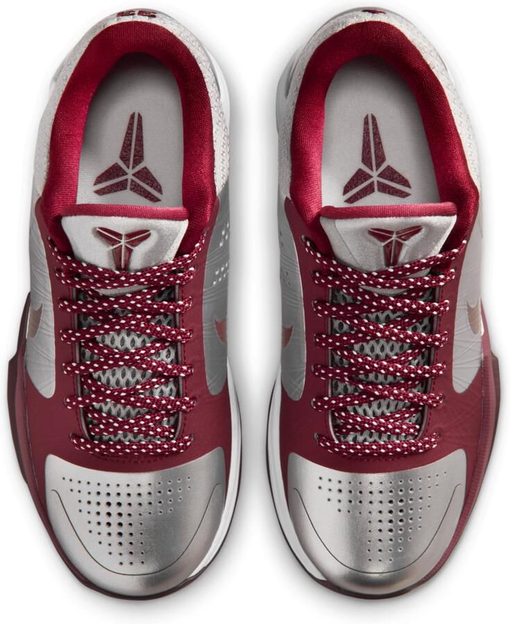 Nike Kobe V basketbalschoenen voor kids Grijs - Foto 2