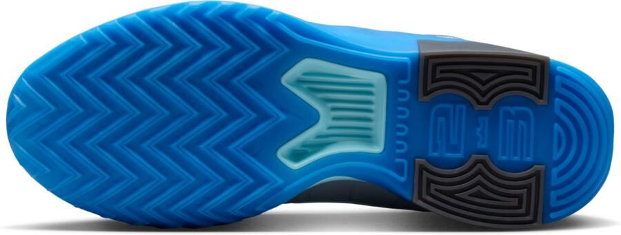 Nike LeBron Witness 9 basketbalschoenen Grijs - Foto 4