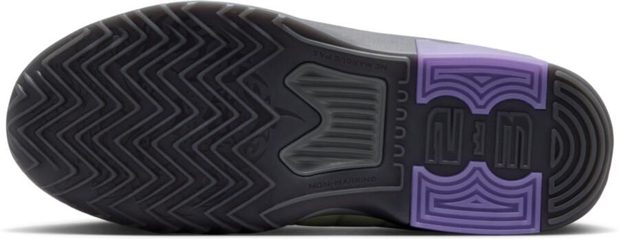 Nike LeBron Witness 9 basketbalschoenen voor kids Geel - Foto 4