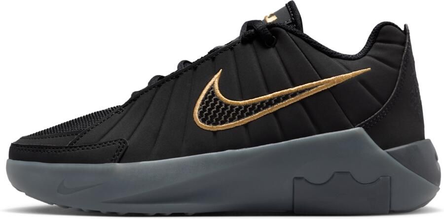 Nike LeBron Witness 9 basketbalschoenen voor kids Zwart