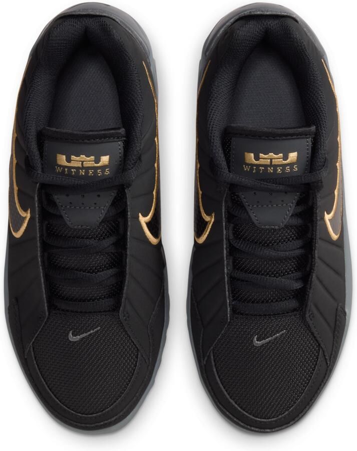 Nike LeBron Witness 9 basketbalschoenen voor kids Zwart - Foto 2