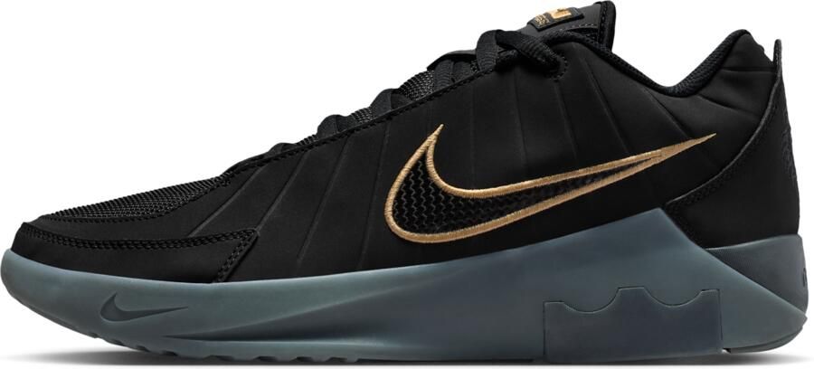 Nike LeBron Sneakers Heren Zwart Mesh Synthetisch