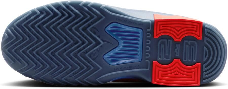 Nike LeBron Witness 9 Jade basketbalschoenen voor kids Rood - Foto 4