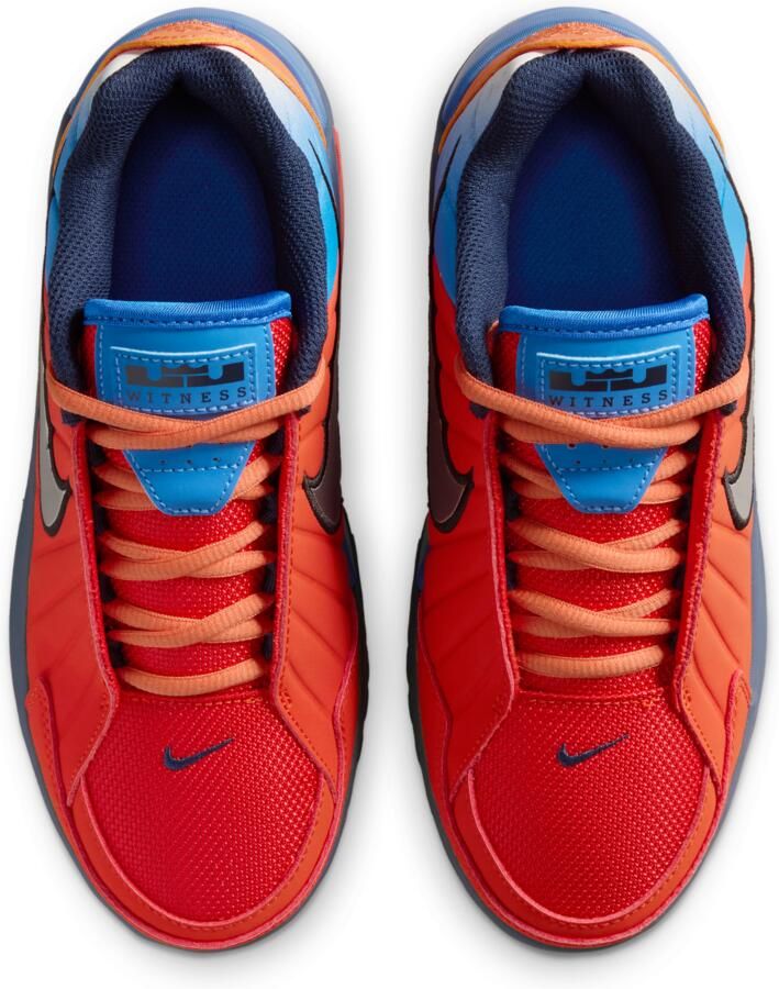 Nike LeBron Witness 9 Jade basketbalschoenen voor kids Rood - Foto 2