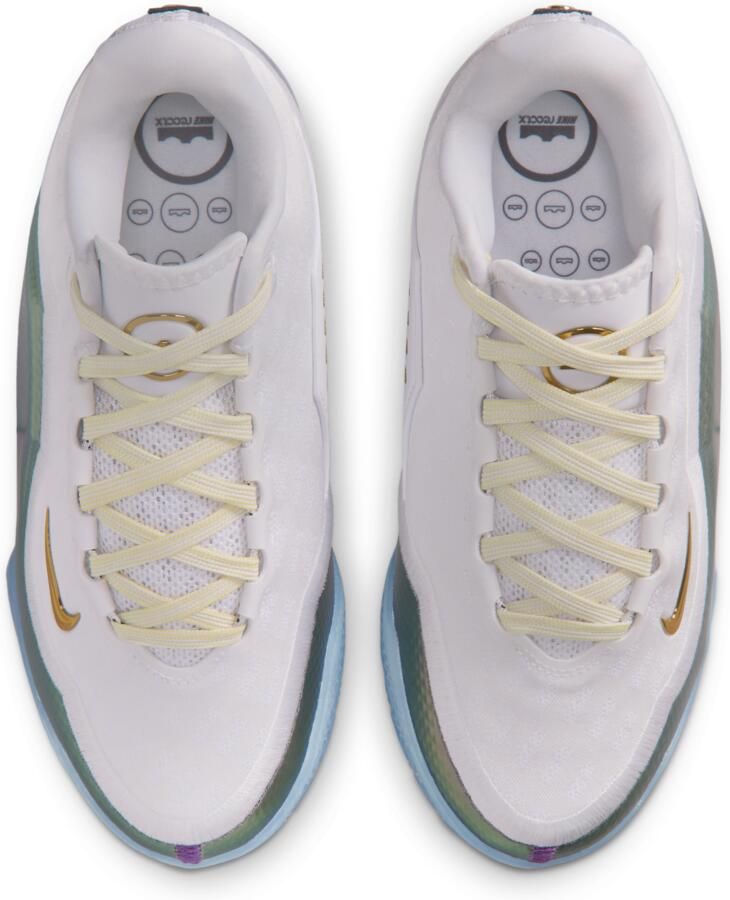 Nike LeBron XXIII 'For The Record' basketbalschoenen voor kids Wit - Foto 2
