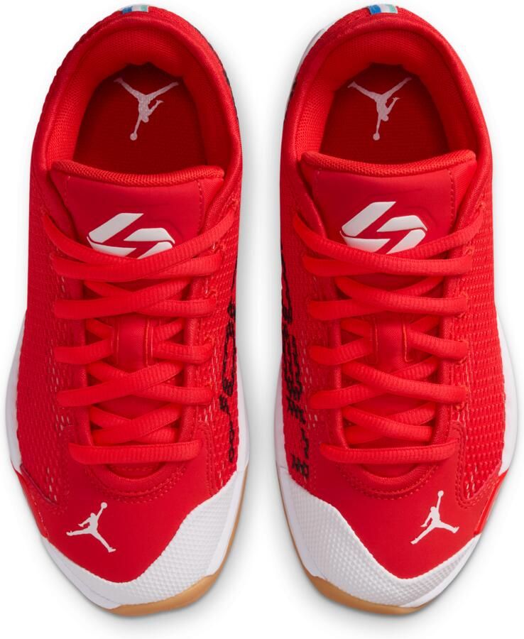 Nike Luka 77 'Chili Red' basketbalschoenen voor kids Rood - Foto 2