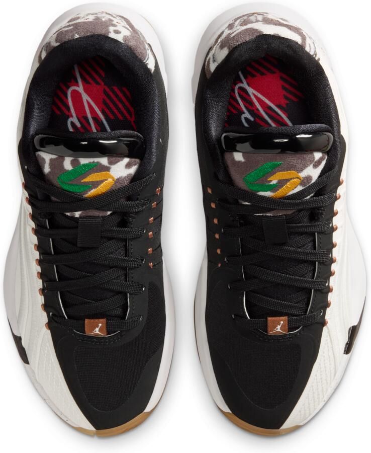 Nike Luka 4 'Gone Ranching' basketbalschoenen voor kids Wit - Foto 2