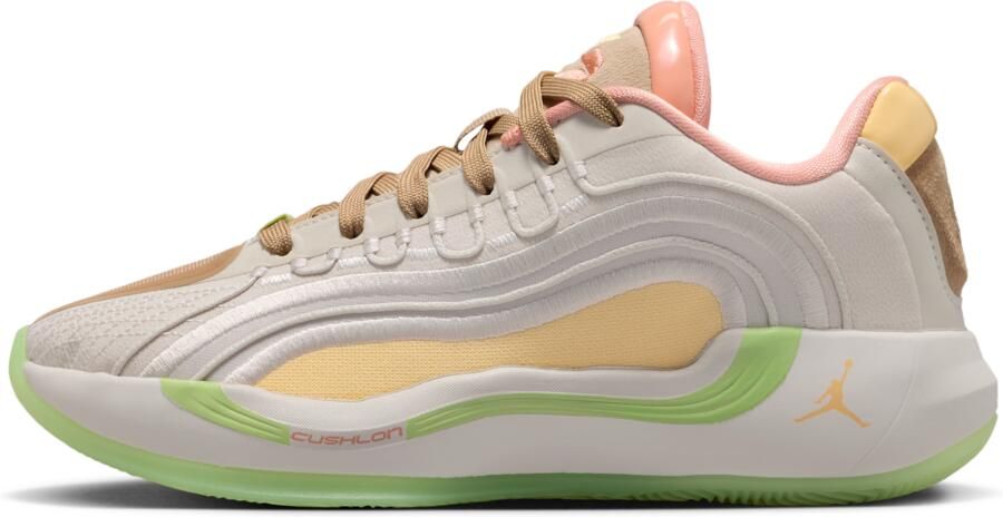 Nike Luka 4 'Light Orewood and Tangerine' basketbalschoenen voor kids Bruin