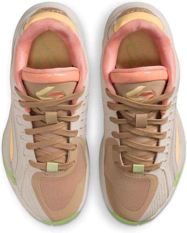 Nike Luka 4 'Light Orewood and Tangerine' basketbalschoenen voor kids Bruin