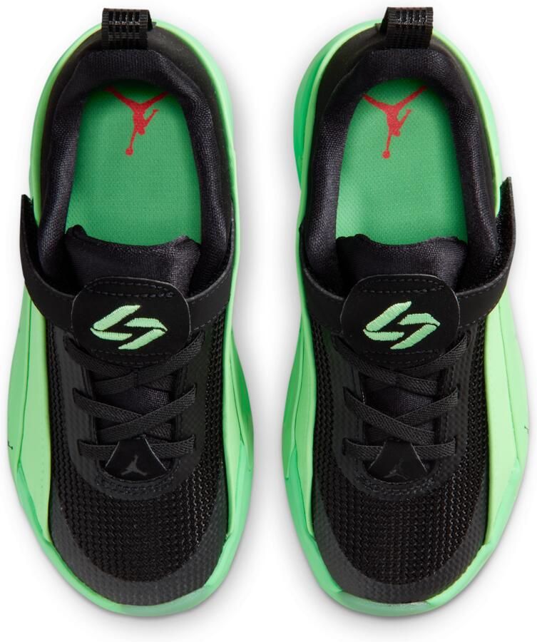 Nike Luka 5 'Venom' basketbalschoenen voor kleuters Groen - Foto 2