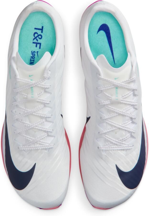 Nike Maxfly 2 Track and Field sprinting spikes Wit - Foto 2