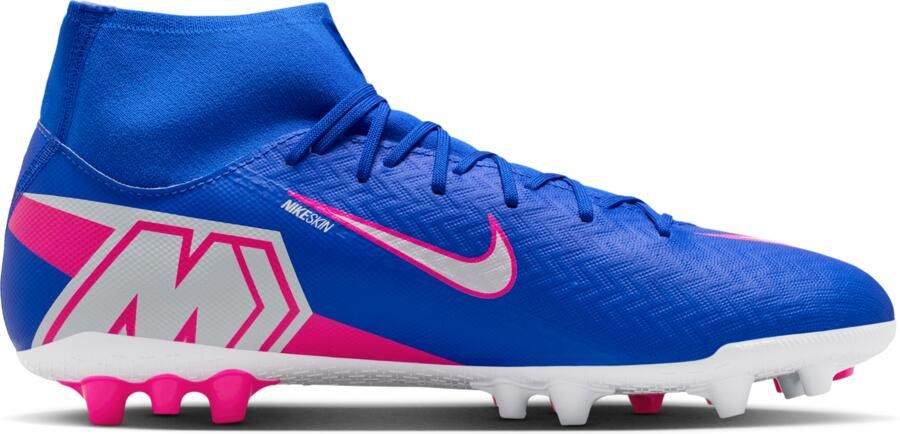 Nike Mercurial Superfly 10 Academy high-top voetbalschoenen (kunstgras) Blauw - Foto 3