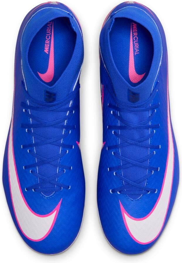 Nike Mercurial Superfly 10 Academy high-top voetbalschoenen (kunstgras) Blauw - Foto 2