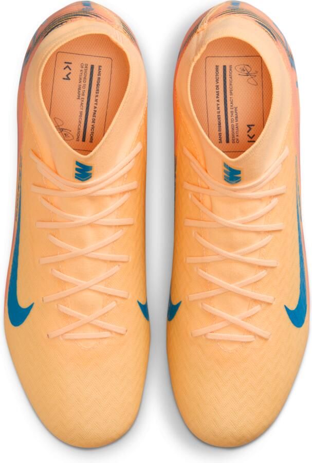 Nike Mercurial Superfly 10 Academy 'Kylian Mbappé' high-top voetbalschoenen (meerdere ondergronden) Oranje
