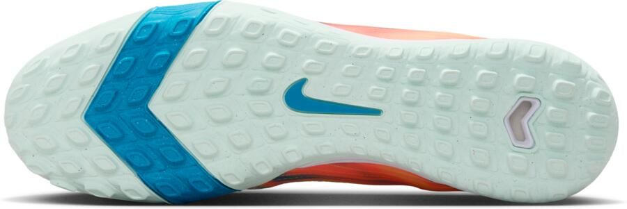 Nike Mercurial Superfly 10 Academy 'Kylian Mbappé' high top voetbalschoenen (turf) Oranje - Foto 4