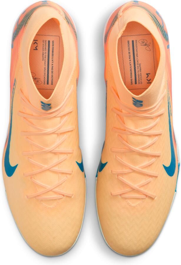 Nike Mercurial Superfly 10 Academy 'Kylian Mbappé' high top voetbalschoenen (turf) Oranje