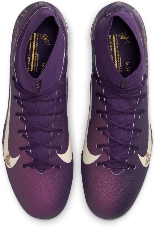 Nike Mercurial Superfly 10 Academy 'Kylian Mbappé' high top voetbalschoenen (turf) Paars - Foto 1