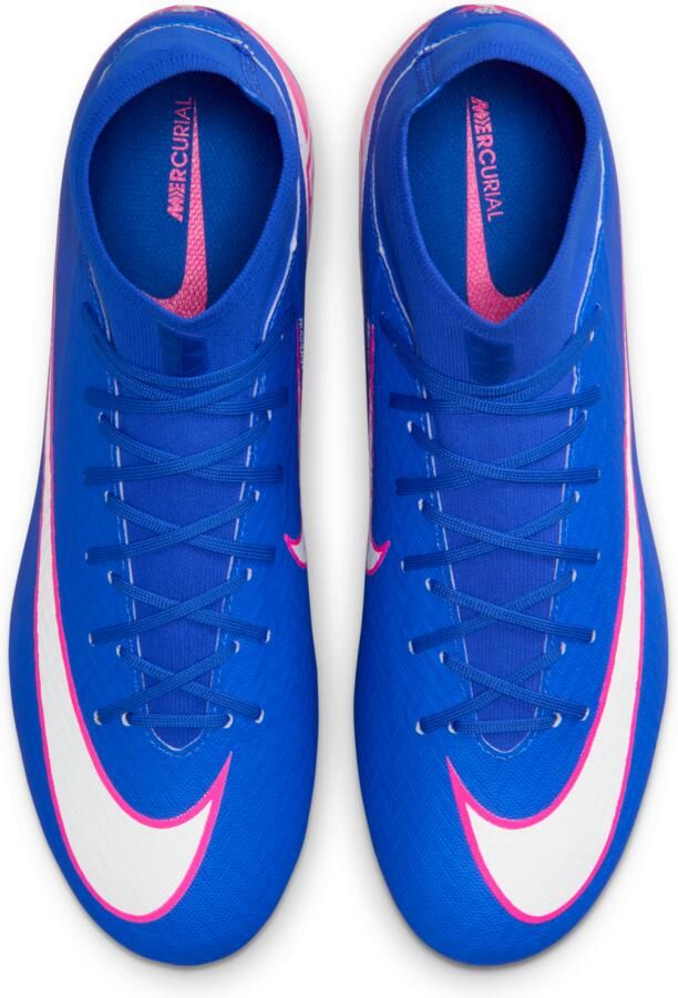 Nike Mercurial Superfly 10 Academy SG-Pro high top voetbalschoenen Blauw - Foto 2