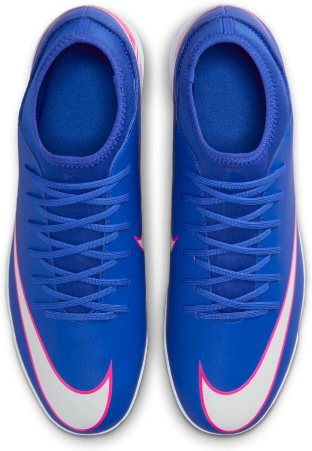 Nike Mercurial Superfly 10 Club high top voetbalschoenen (turf) Blauw - Foto 2