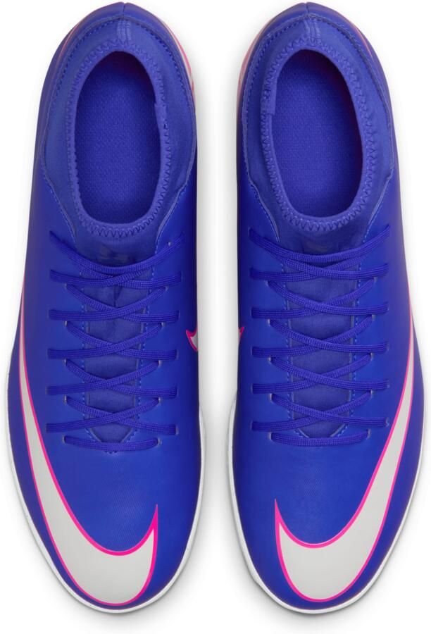 Nike Mercurial Superfly 10 Club high top zaalvoetbalschoenen Blauw - Foto 2