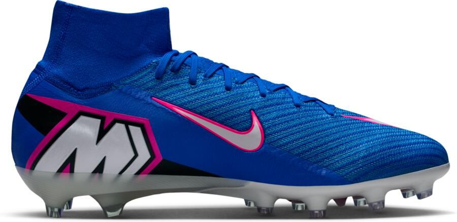 Nike Mercurial Superfly 10 Elite AG-Pro high-top voetbalschoenen Blauw - Foto 3