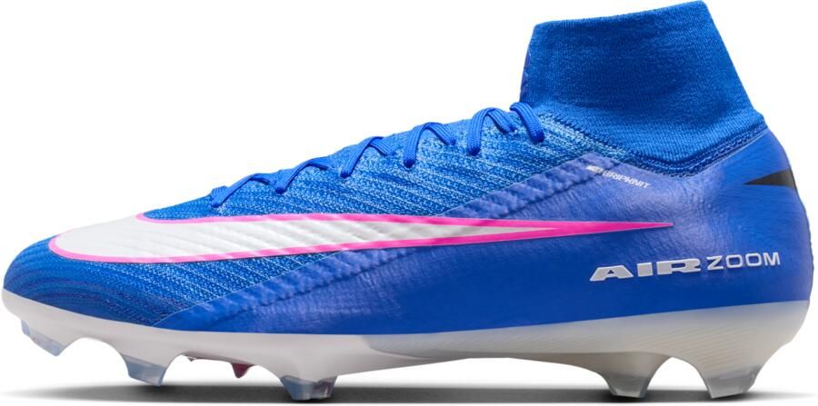 Nike Mercurial Superfly 10 Elite high top voetbalschoenen (stevige ondergrond) Blauw