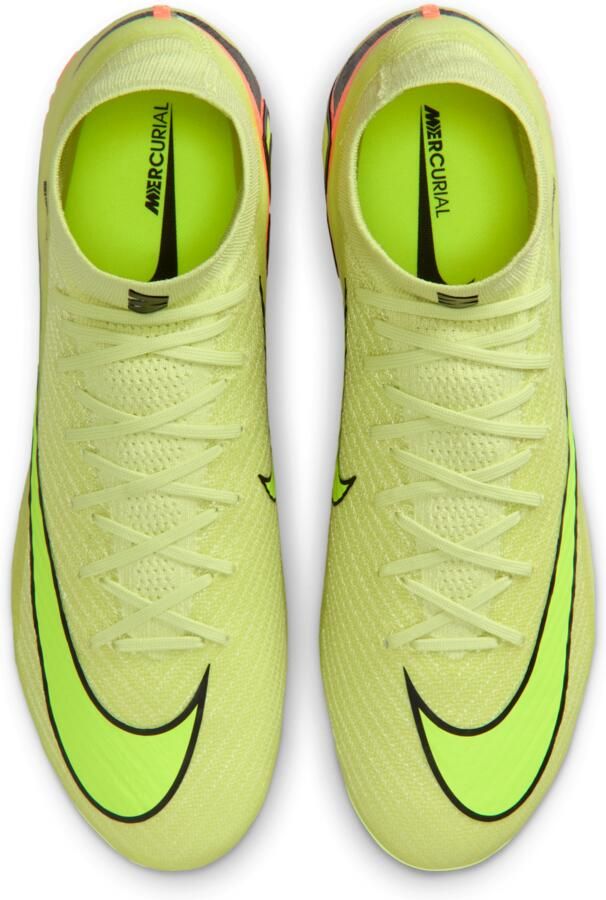 Nike Mercurial Superfly 10 Elite high top voetbalschoenen (stevige ondergrond) Groen