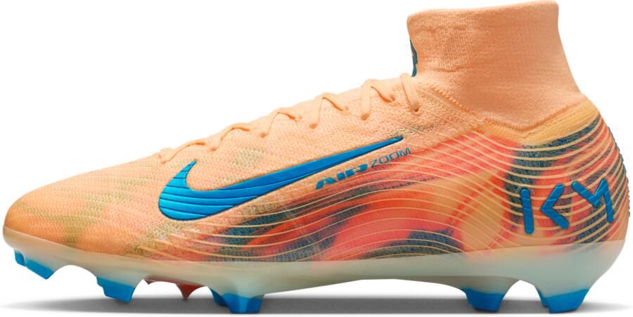 Nike Mercurial Superfly 10 Elite 'Kylian Mbappé' high-top voetbalschoenen (stevige ondergrond) Oranje - Foto 4