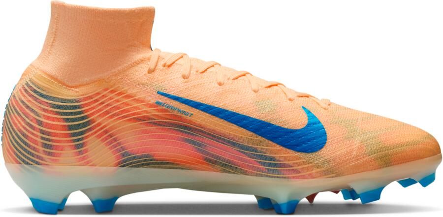 Nike Mercurial Superfly 10 Elite 'Kylian Mbappé' high-top voetbalschoenen (stevige ondergrond) Oranje - Foto 2