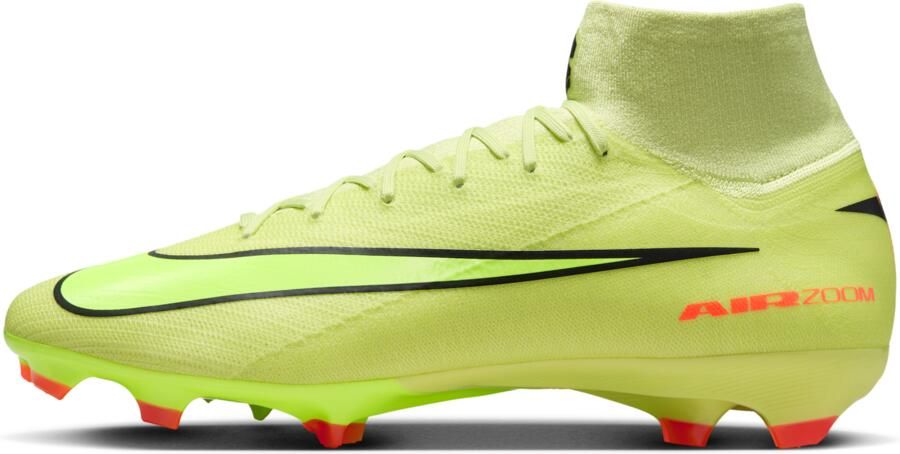 Nike Mercurial Superfly 10 Pro high-top voetbalschoenen (stevige ondergrond) Groen