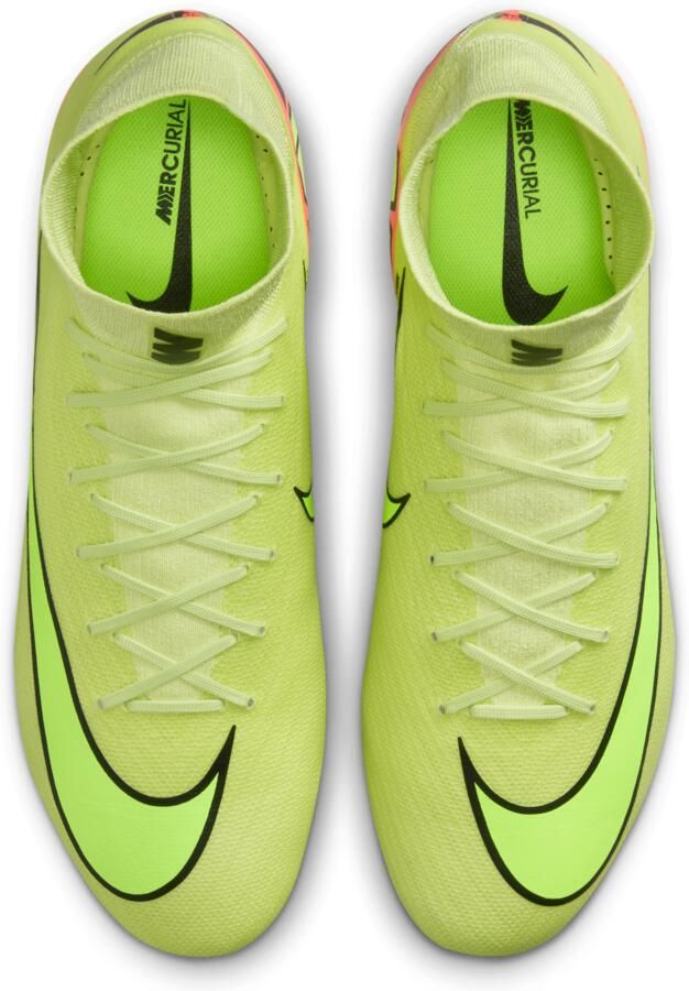 Nike Mercurial Superfly 10 Pro high-top voetbalschoenen (stevige ondergrond) Groen
