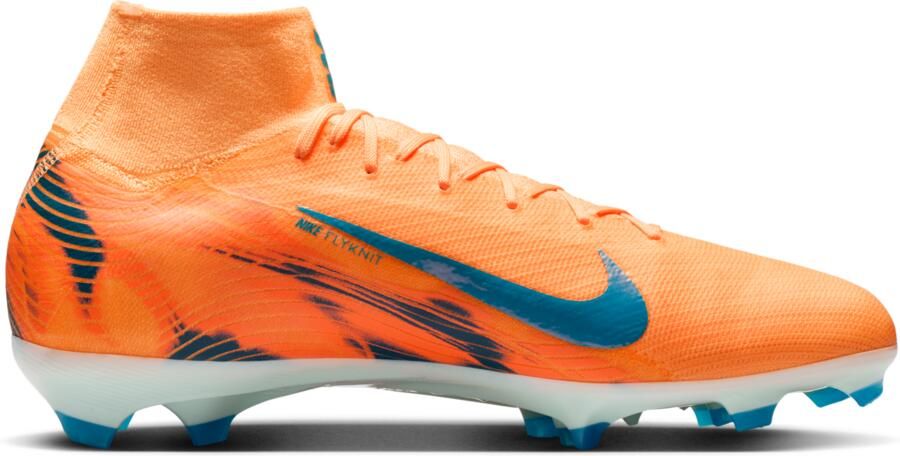 Nike Mercurial Superfly 10 Pro 'Kylian Mbappé' high-top voetbalschoenen (stevige ondergrond) Oranje - Foto 2