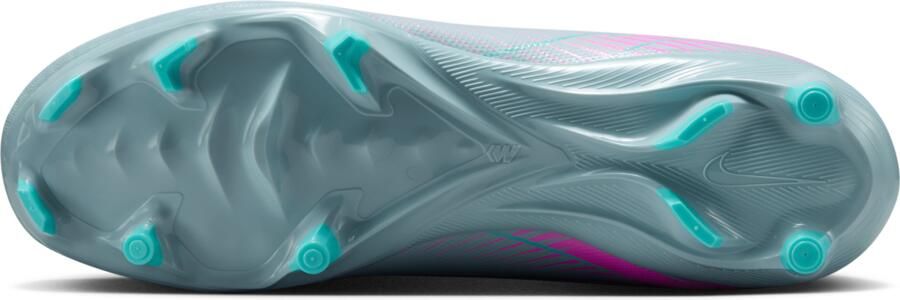 Nike Zoom Mercurial Superfly 10 Academy Gras Kunstgras Voetbalschoenen (MG) Lichtblauw Felroze - Foto 4