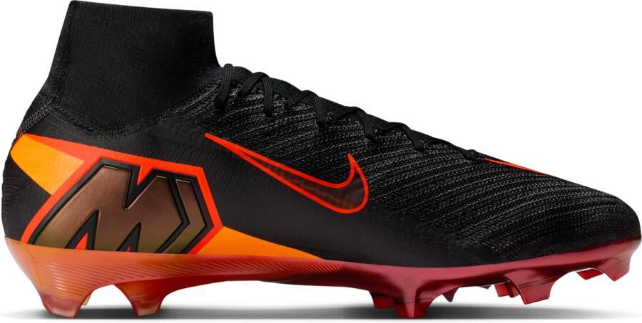 Nike Mercurial Superfly 10 Elite LV8 high top voetbalschoenen (stevige ondergrond) Zwart - Foto 3