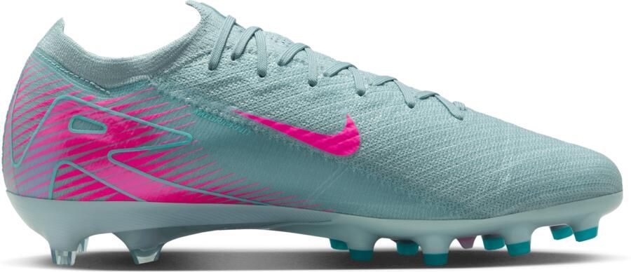 Nike Zoom Mercurial Vapor 16 Elite Kunstgras Voetbalschoenen (AG) Lichtblauw Felroze - Foto 2