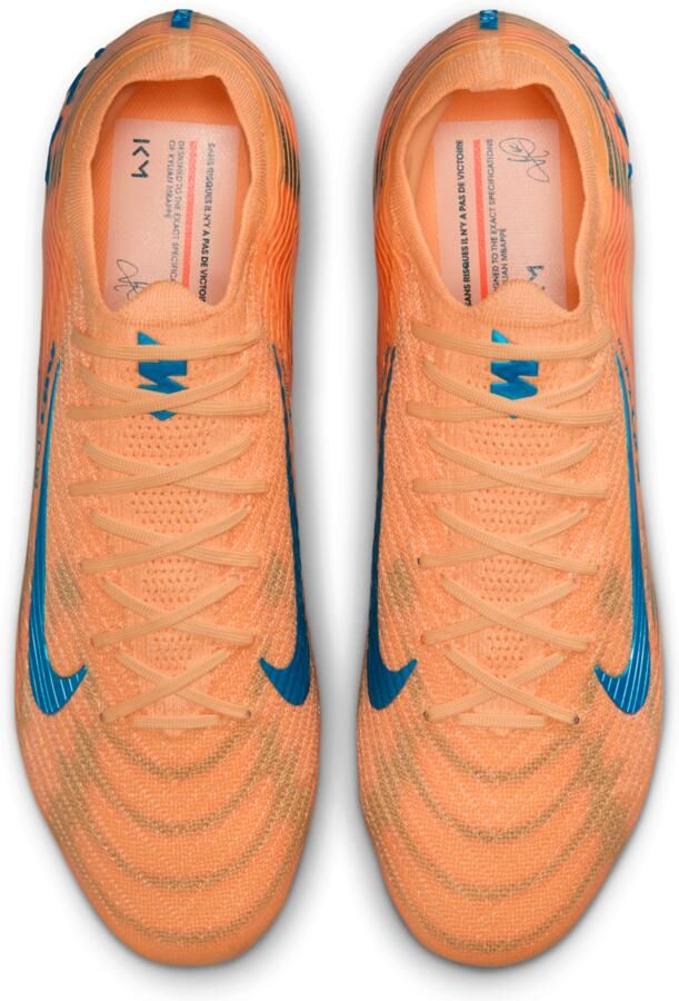 Nike Mercurial Vapor 16 Elite 'Kylian Mbappé' low-top voetbalschoenen (kunstgras) Oranje