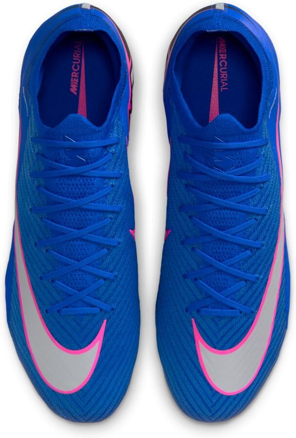 Nike Mercurial Vapor 16 Elite low-top voetbalschoenen (stevige ondergronden) Blauw - Foto 2