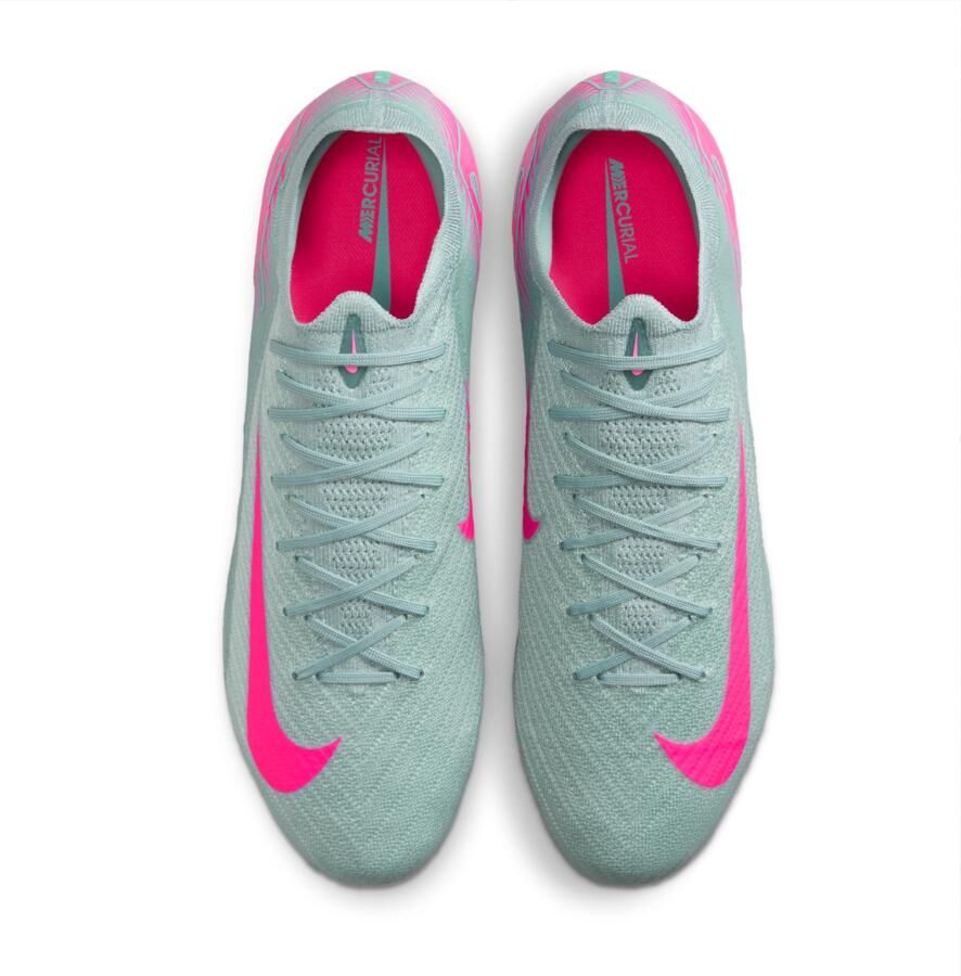 Nike Mercurial Vapor 16 Elite low-top voetbalschoenen (stevige ondergronden) Grijs