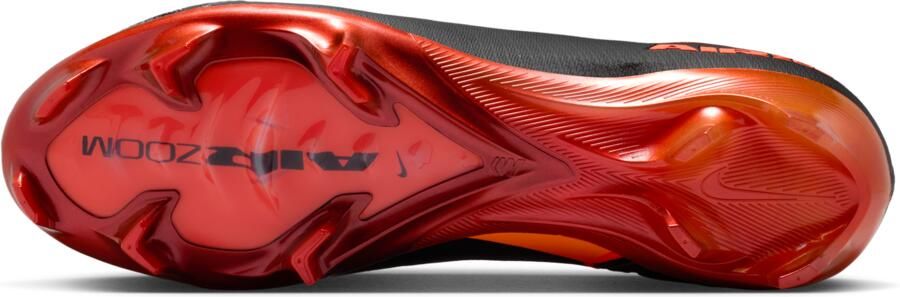 Nike Mercurial Vapor 16 Elite LV8 low-top voetbalschoenen (stevige ondergrond) Zwart - Foto 4