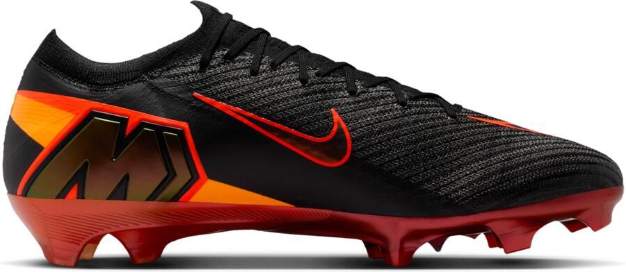 Nike Mercurial Vapor 16 Elite LV8 low-top voetbalschoenen (stevige ondergrond) Zwart - Foto 3