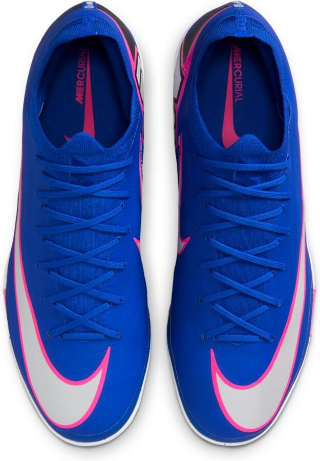Nike Mercurial Vapor 16 Pro low top voetbalschoenen (turf) Blauw - Foto 2