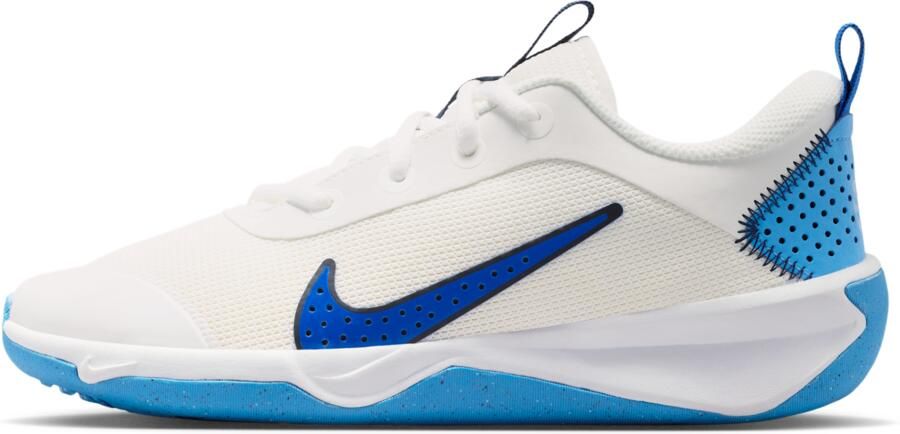 Nike Omni Multi-Court Zaalschoenen voor kids Wit