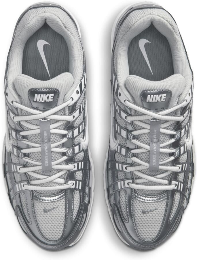 Nike P-6000 Sneakers Dames Grijs Mesh Synthetisch - Foto 2