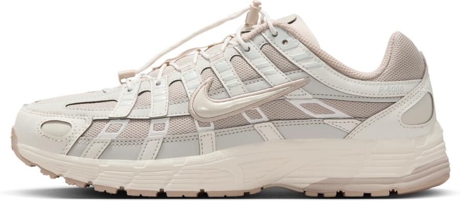 Nike P-6000 damesschoenen met accenten met reflecterend design Wit