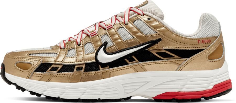 Nike P-6000 Dames Schoenen Gold Leer Textil Synthetisch Foot Locker - Foto 2