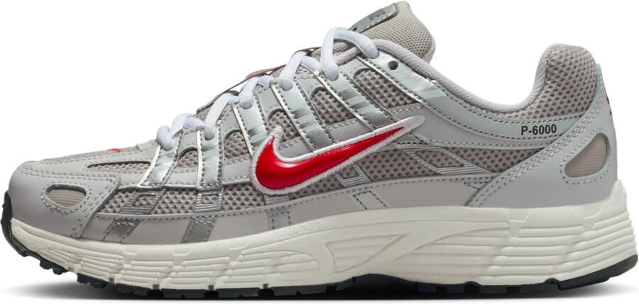 Nike P-6000 Kindersneakers Grijs Mesh Synthetisch